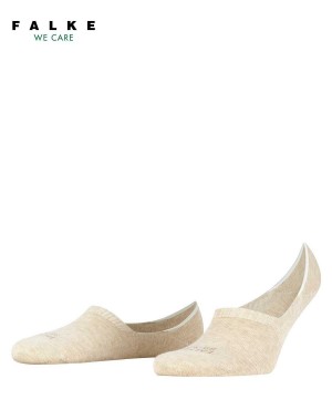 No Show Socks Uomo Falke Step High Cut Invisibles Beige | RAQK47105