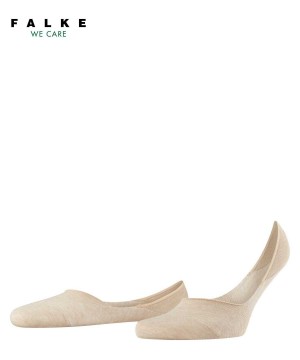 No Show Socks Uomo Falke Step Medium Cut Invisibles Beige | SOIM05128