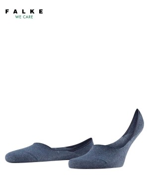 No Show Socks Uomo Falke Step Medium Cut Invisibles Blu | MAYH91048