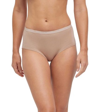 Panties & Slips Donna Falke 2-Pack Hipster Daily Comfort Marroni | LHWM71625