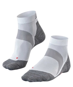 Sports Socks Donna Falke BC6 Pro Short Biking Short sock Bianche | FOUN86512