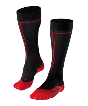 Sports Socks Donna Falke Energizing Knee-high Socks Health Nere | KGJF14853