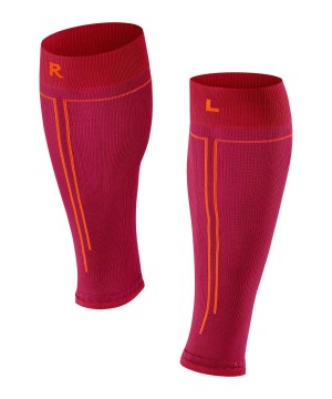 Sports Socks Donna Falke Energizing Tube Sleeves Rosse | QFEH63589