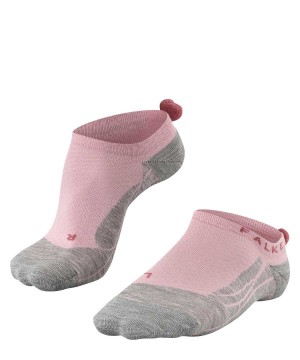 Sports Socks Donna Falke GO2 Pompom Golf Invisibles Rosa | JZSW91582