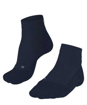 Sports Socks Donna Falke GO2 Short Golf Short sock Blu | SKTH17584