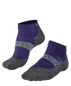 Sports Socks Donna Falke RU4 Endurance Cool Short Running Short sock Viola | QOEF96230