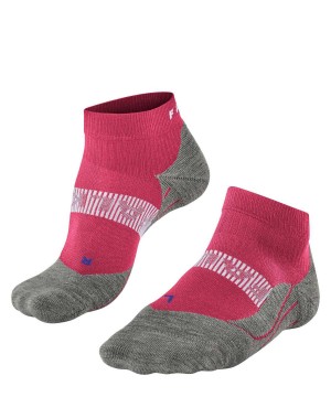 Sports Socks Donna Falke RU4 Endurance Cool Short Running Short sock Rosse | RMUT12945