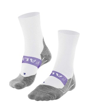 Sports Socks Donna Falke RU4 Endurance Cool Running Socks Bianche | WJFX46927