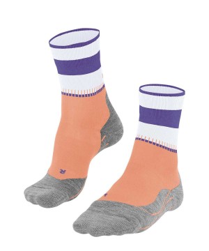 Sports Socks Donna Falke RU4 Endurance Running Socks Rosse | TKHV50782