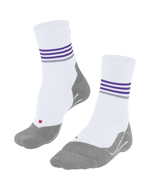 Sports Socks Donna Falke RU4 Endurance Reflect Running Socks Bianche | DTYP93510