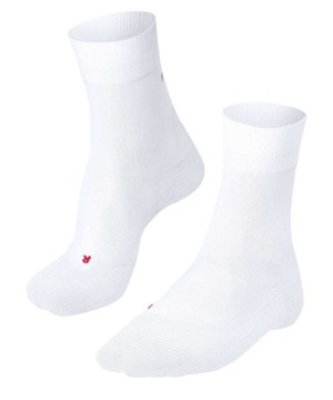 Sports Socks Donna Falke RU4 Endurance Running Socks Bianche | XLGM63470