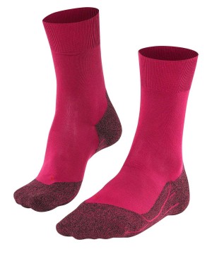 Sports Socks Donna Falke RU4 Light Performance Running Socks Rosse | QCFS57829