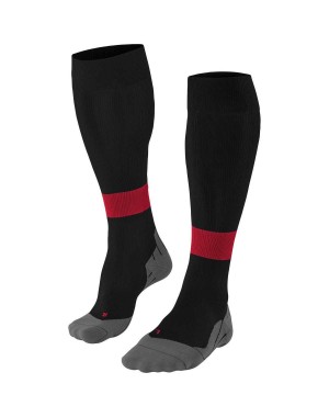 Sports Socks Donna Falke RU Compression Energy Running Knee-high Socks Nere | XUBP45728