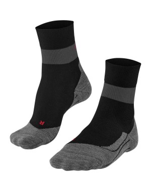 Sports Socks Donna Falke RU Compression Stabilizing Running Socks Nere | APED03412