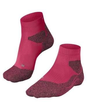 Sports Socks Donna Falke RU Trail Running Socks Rosse | RDTE18509