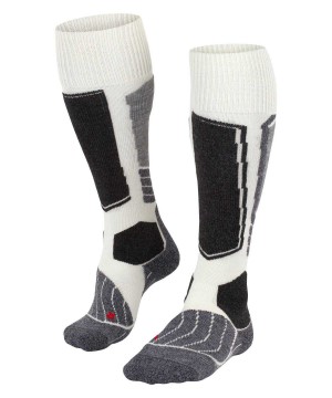 Sports Socks Donna Falke SK1 Comfort Skiing Knee-high Socks Bianche | IBQH47092