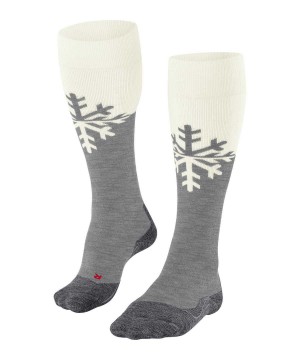 Sports Socks Donna Falke SK2 Intermediate Skiing Knee-high Socks Grigie | WCRY89215