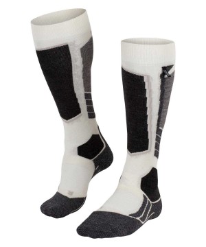 Sports Socks Donna Falke SK2 Intermediate Skiing Knee-high Socks Bianche | SXIU29601