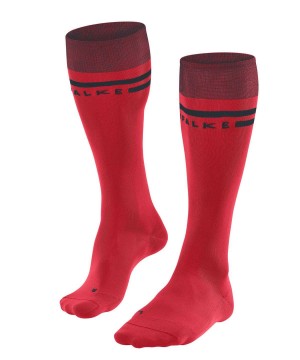 Sports Socks Donna Falke SK7 Race Skiing Knee-high Socks Rosse | QPMV21384