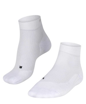 Sports Socks Donna Falke TE4 Short Tennis Short sock Bianche | BGTJ23987