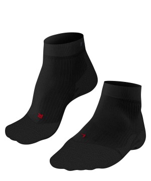 Sports Socks Donna Falke TE4 Short Tennis Short sock Nere | JYXR82645