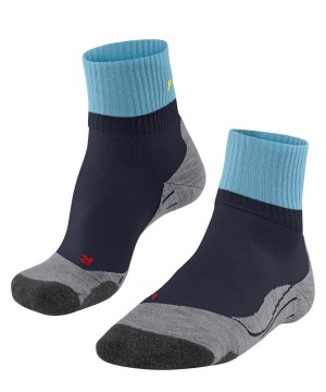 Sports Socks Donna Falke TK2 Explore Short Trekking Short sock Blu | AUWK26835