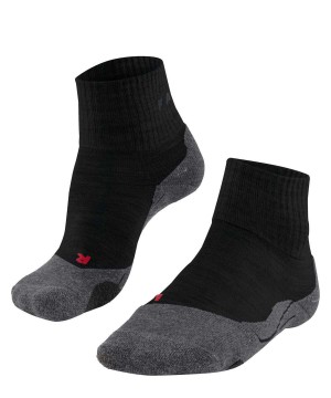 Sports Socks Donna Falke TK2 Explore Short Trekking Short sock Nere | MVSX35076