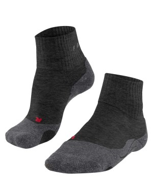 Sports Socks Donna Falke TK2 Explore Short Trekking Short sock Grigie | XUOS52971