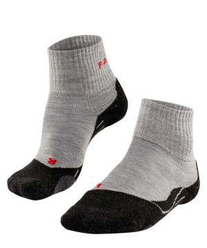 Sports Socks Donna Falke TK2 Explore Short Trekking Short sock Grigie | WGHF29637