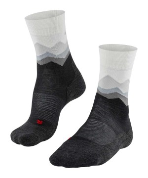 Sports Socks Donna Falke TK2 Explore Trekking Socks Nere | TJBA19278