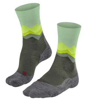 Sports Socks Donna Falke TK2 Explore Trekking Socks Verdi | TQED95013