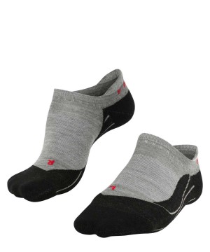 Sports Socks Donna Falke TK5 Wander Invisible Trekking Invisibles Grigie | RTLB32168