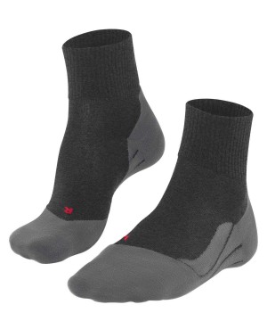 Sports Socks Donna Falke TK5 Wander Wool Short Trekking Short sock Grigie | UETA95284