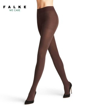 Tights Donna Falke Family Tights Marroni | EMXC43659