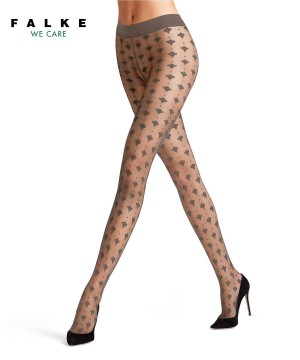 Tights Donna Falke Hedonism 15 DEN Tights Marroni | LXIF95136