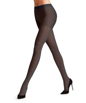 Tights Donna Falke Linear Lounge 25 DEN Tights Blu | KLUH60189