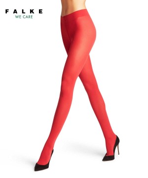 Tights Donna Falke Pure Matt 50 DEN Tights Rosse | YUOC94876