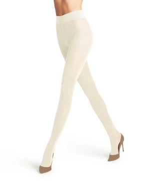 Tights Donna Falke Softmerino Tights Bianche | GVCD09172