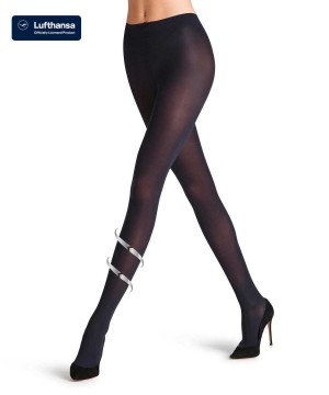 Tights Donna Falke Vitalize 40 DEN Tights Blu | VNBC98350