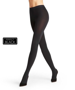 Tights Donna Falke Warm Deluxe 80 DEN Tights Nere | AKVQ81379