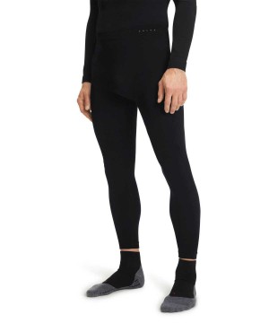 Tights Uomo Falke Tights Warm Nere | HLCF85720