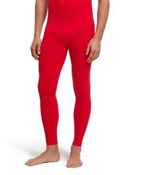 Tights Uomo Falke Tights Warm Rosse | AVIL79530