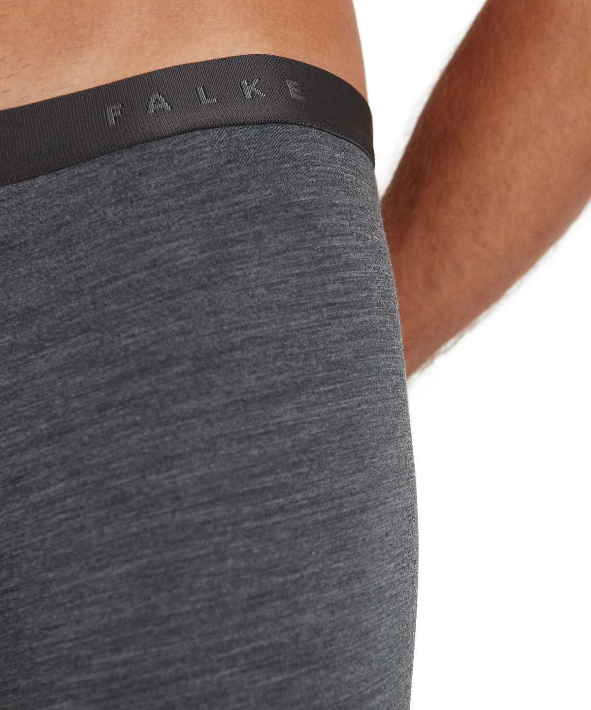 Boxer & Slips Uomo Falke Boxer Daily ClimaWool Grigie | ORSB69042