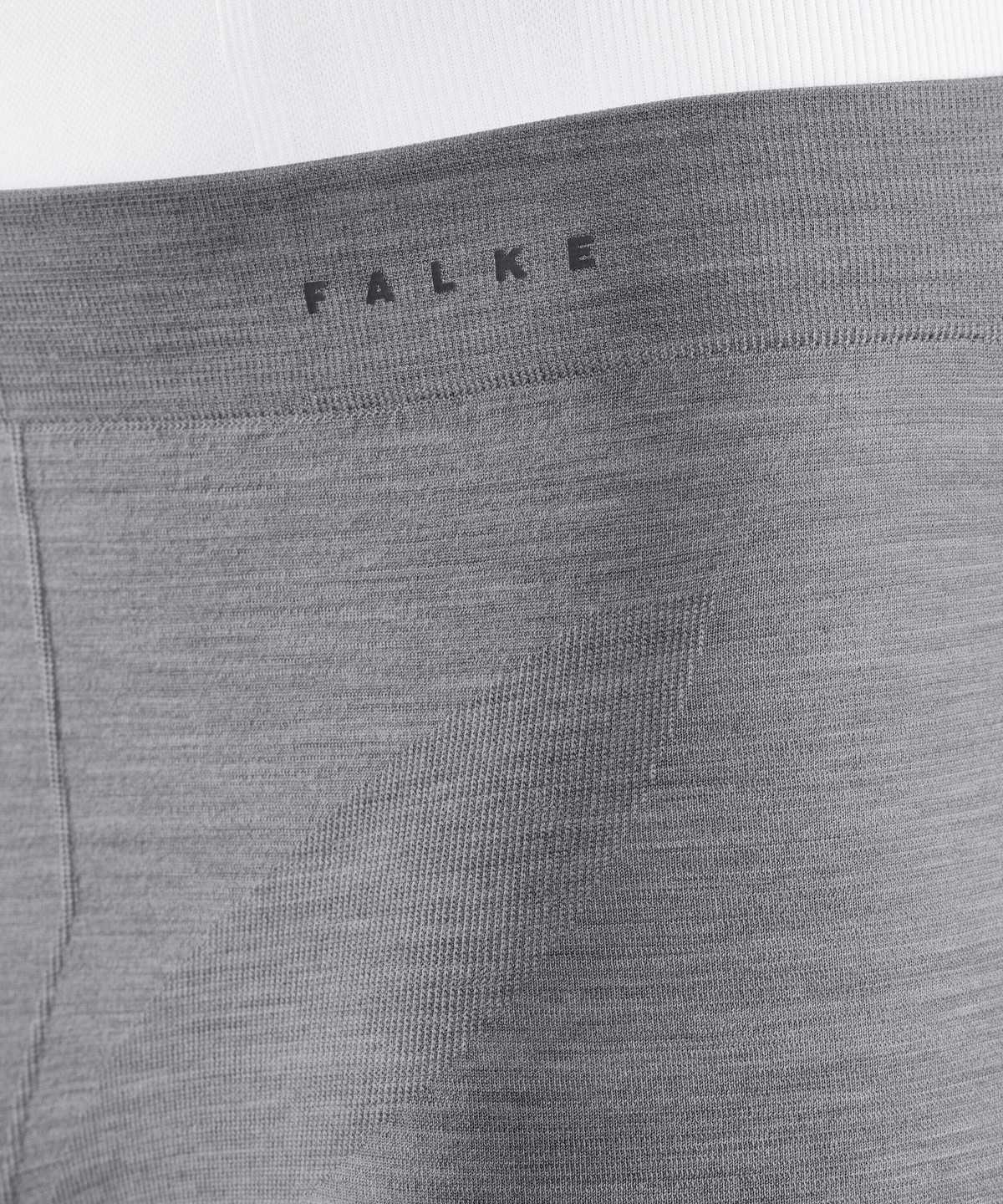 Boxer & Slips Uomo Falke Boxer Wool-Tech Light Grigie | DRZW58370