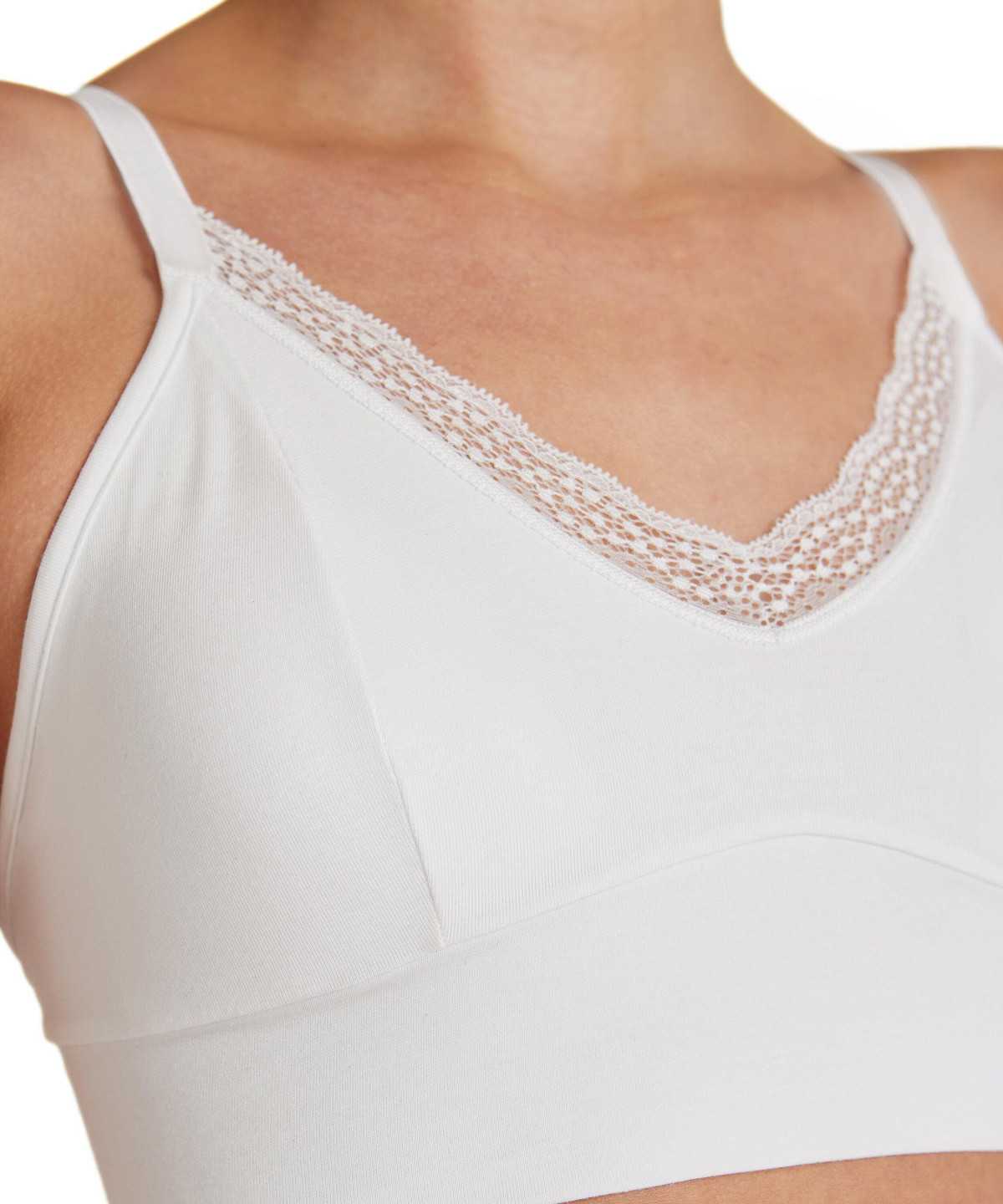 Bras & Tops Donna Falke Bustier Daily Lace Bianche | APSK29347