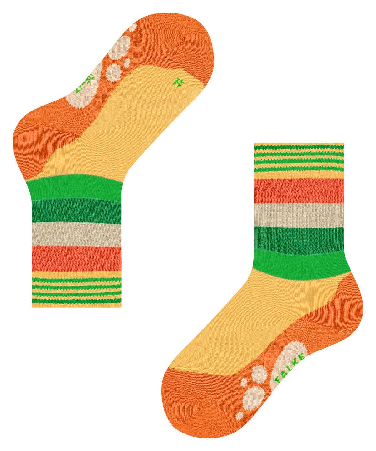 Calzini Bambino Falke Active Fox Socks Gialle | ODRI12086