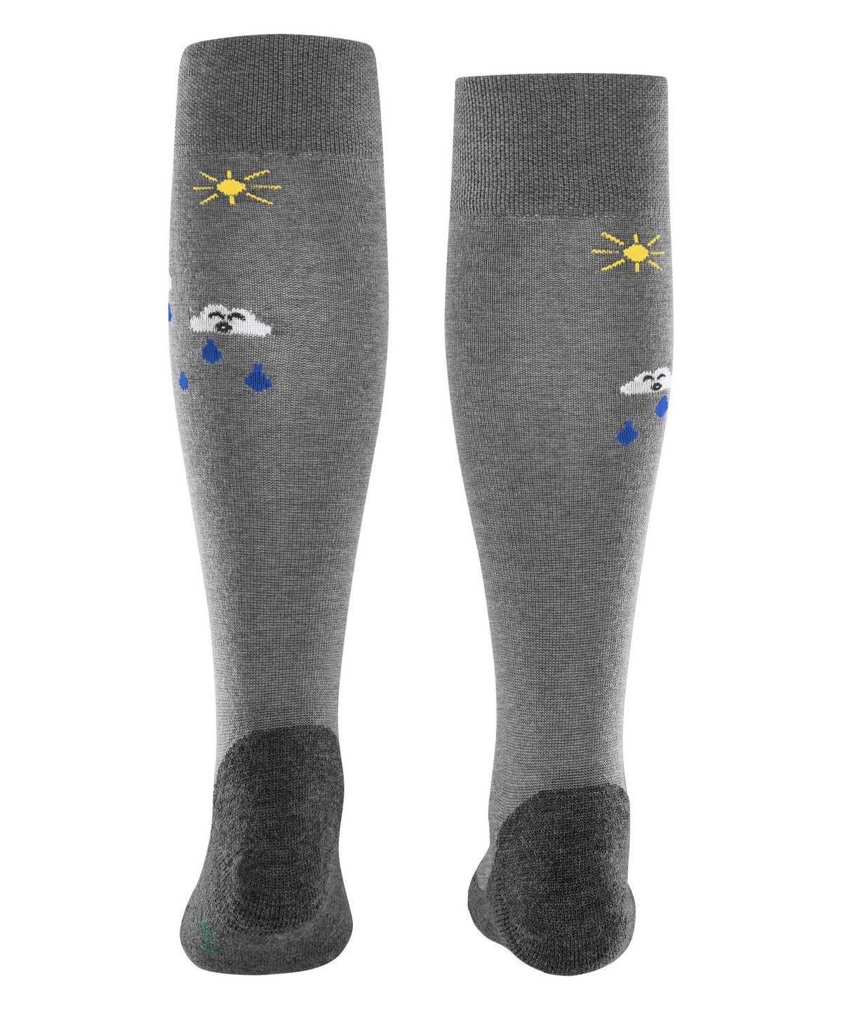 Calzini Bambino Falke Active Rainboot Knee-high Socks Grigie | LRFO04125