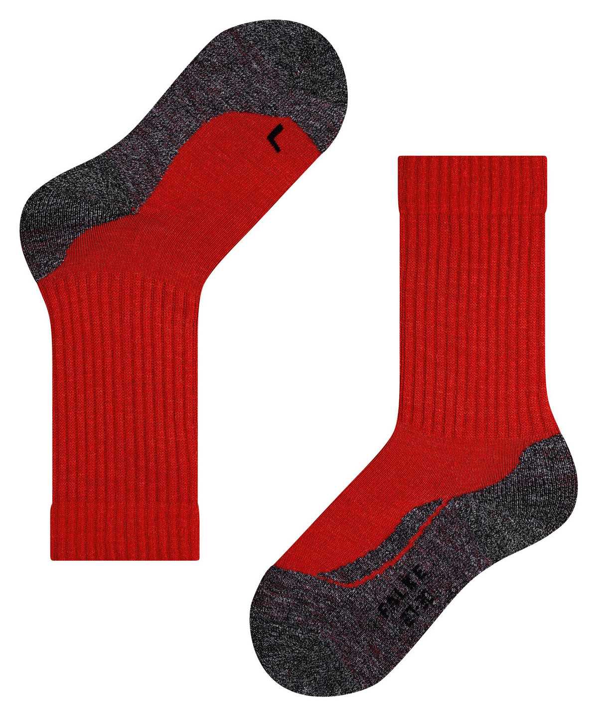 Calzini Bambino Falke Active Warm Socks Rosse | TDNX52186