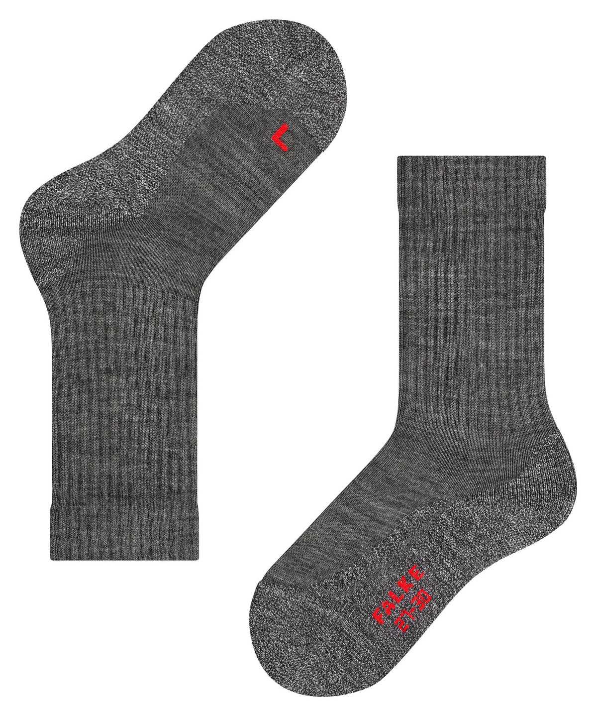 Calzini Bambino Falke Active Warm Socks Grigie | XRPQ51297