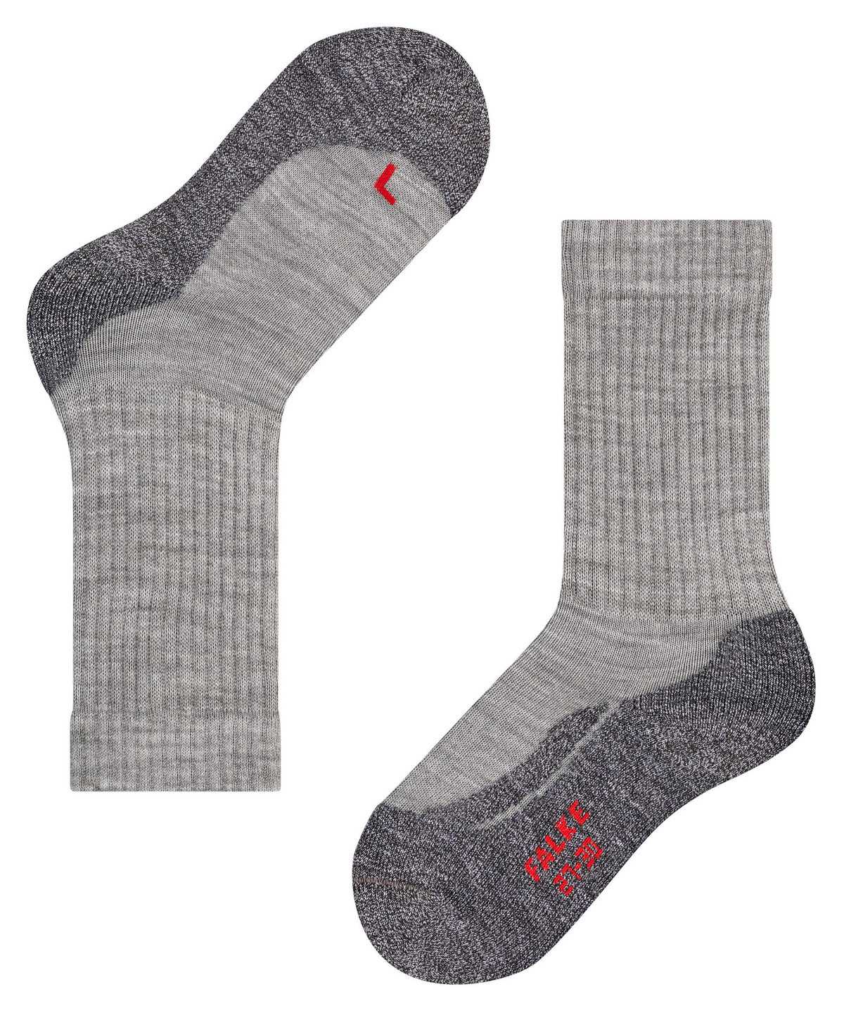 Calzini Bambino Falke Active Warm Socks Grigie | IQSR87354